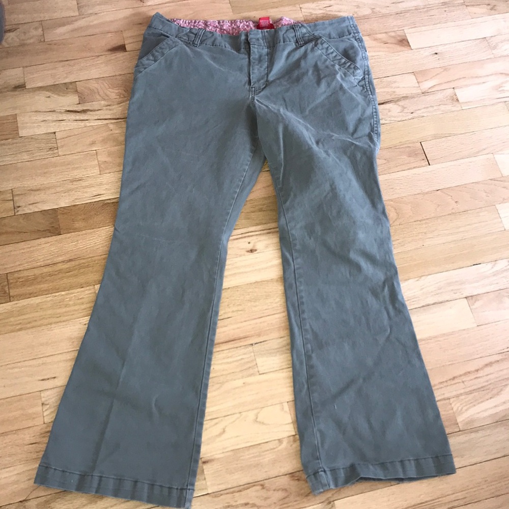 Mossimo Size 17 olive green pants